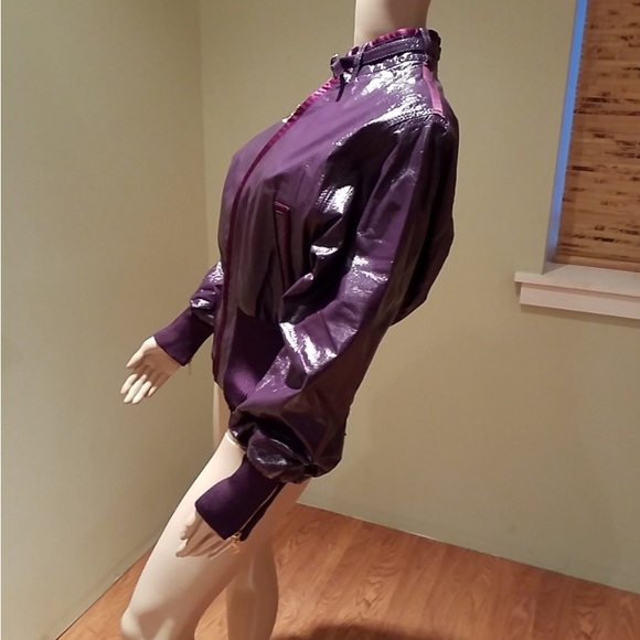 Dolce & Gabbana patent leather jacket real leather #d&g purple pattent leather - Picture 11 of 11